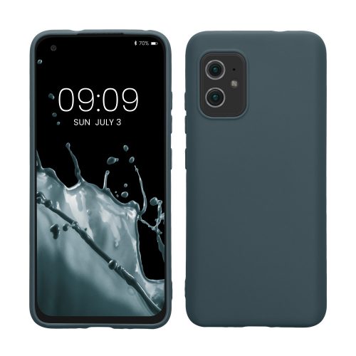 Kwmobile tok Asus Zenfone 8 telefonhoz, kék, szilikon, 55257.202