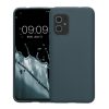 Kwmobile tok Asus Zenfone 8 telefonhoz, kék, szilikon, 55257.202