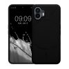 Kwmobile Case for Nothing Phone (2), fekete, szilikon, 61746.01