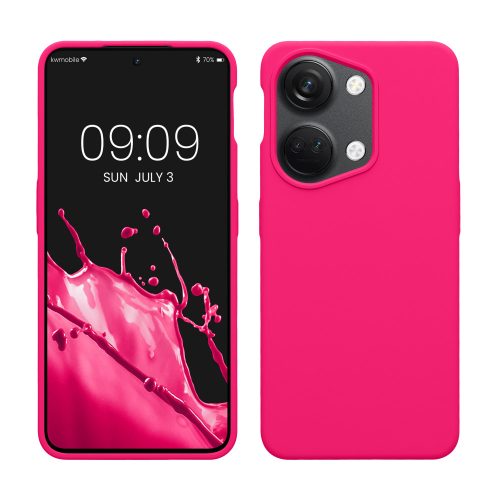 Kwmobile tok OnePlus Nord 3 5G telefonhoz, rózsaszín, szilikon, 61766.77