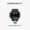 Kwmobile szíj Amazfit T-Rex 2-höz, fekete, acél, 61973.68