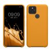 Kwmobile tok Google Pixel 5-höz, narancssárga, szilikon, KWM0000122K026C