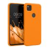 Kwmobile tok Google Pixel 4a telefonhoz, narancs, szilikon, KWM000011JE038C