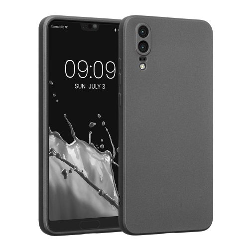 Kwmobile tok Huawei P20-hoz, szürke, szilikon, KWM0000193F003C