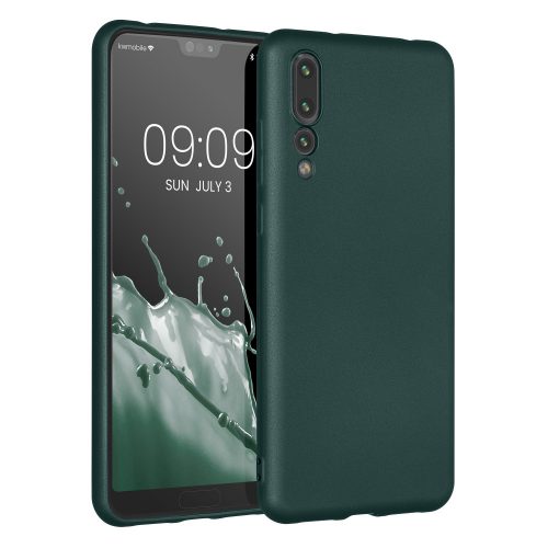 Kwmobile tok Huawei P20 Pro-hoz, sötétzöld, szilikon, KWM0000193G004C