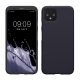 Kwmobile tok Google Pixel 4 telefonhoz, sötétkék, szilikon, KWM000010ON014C