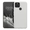 Kwmobile tok Google Pixel 5 telefonhoz, fehér, szilikon, KWM0000116C019C