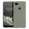 Kwmobile tok Google Pixel 3a XL telefonhoz, zöld, szilikon, KWM0000118J006C