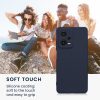 Kwmobile tok Xiaomi Redmi Note 12 Pro Plus 5G telefonhoz, sötétkék, szilikon, KWM000018BP008C