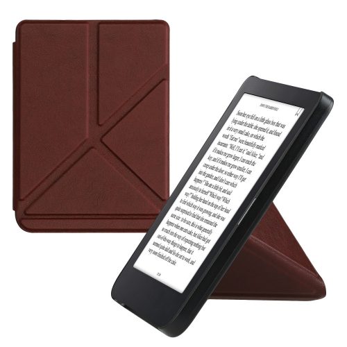 Kwmobile huzat Kobo Clara 2E, Burgundy, Eco-bőr, KWM000017NQ010C