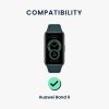 2 db Kwmobile szíj készlet Huawei Band 6-hoz, fekete, szilikon, KWM000016VS011C