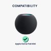 Kwmobile tok Apple HomePod Minihez, fekete, szilikon, KWM000024SP001C