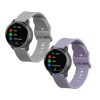 Garmin Vivoactive 4/Venu 2/Forerunner 255, többszínű/lila, szilikon, KWM000024SX001C, 2 db Kwmobile szíj készlet