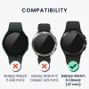 Kwmobile számlapkeret Samsung Galaxy Watch 6 Classic telefonhoz, fekete, alumínium, KWM000024TL001C