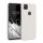 Kwmobile tok Google Pixel 4a telefonhoz, fehér, szilikon, KWM000011JE041C