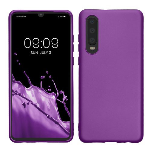 Kwmobile tok Huawei P30-hoz, lila, szilikon, KWM000009MG011C