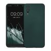 Kwmobile tok Huawei P20-hoz, sötétzöld, szilikon, KWM0000193F004C