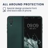 Kwmobile tok Huawei P20-hoz, sötétzöld, szilikon, KWM0000193F004C