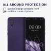 Kwmobile tok Huawei P20-hoz, lila, szilikon, KWM0000193F005C