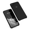 Kwmobile tok Google Pixel 4a telefonhoz, fekete, szilikon, KWM000011HX062C