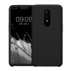 Kwmobile tok OnePlus 6 telefonhoz, fekete, szilikon, KWM0000099A030C