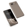 Kwmobile tok Google Pixel 6a telefonhoz, bézs, szilikon, KWM000015FZ045C