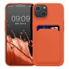 Kwmobile tok Apple iPhone 14, narancs, szilikon, KWM000016OX007C