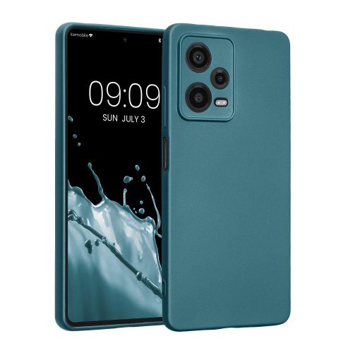 Kwmobile tok Xiaomi Redmi Note 12 Pro 5G telefonhoz, kék, szilikon, KWM000018CO006C