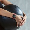 2db Kwmobile burkolat biztonsági üveggel Fitbit Versa 4/Sense 2, átlátszó/fekete, műanyag, KWM000024UJ002C