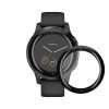 2 db Kwmobile védőfólia készlet Garmin Vivoactive 4S, átlátszó/fekete, polimer, KWM000024UW001C