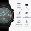 2 db Kwmobile védőfólia készlet Huawei Watch GT2-hez (42 mm), átlátszó/fekete, polimer, KWM000024VU001C