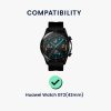 2 db Kwmobile védőfólia készlet Huawei Watch GT2-hez (42 mm), átlátszó/fekete, polimer, KWM000024VU001C