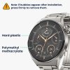 2 db Kwmobile védőfólia készlet Huawei Watch GT 3 Pro készülékhez (43 mm), átlátszó/fekete, polimer, KWM000024VV001C