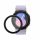 2 db Kwmobile védőfólia készlet Samsung Galaxy Watch 5 készülékhez, átlátszó/fekete, polimer, KWM000024WF001C