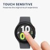 2 db Kwmobile védőfólia készlet Samsung Galaxy Watch 5 készülékhez, átlátszó/fekete, polimer, KWM000024WG001C