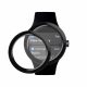 2 db Kwmobile védőfólia készlet Google Pixel Watchhoz, átlátszó/fekete, polimer, KWM000024WH001C