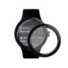 2 db Kwmobile védőfólia készlet Google Pixel Watchhoz, átlátszó/fekete, polimer, KWM000024WH001C