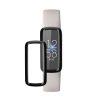 2 db Kwmobile védőfólia készlet Fitbit Luxe-hoz, átlátszó/fekete, polimer, KWM000024WN001C