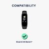 2 db Kwmobile védőfólia készlet Xiaomi Mi Band 7 telefonhoz, átlátszó/fekete, polimer, KWM000024WQ001C