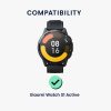 2 db Kwmobile védőfólia készlet Xiaomi Watch S1 Active-hoz, átlátszó/fekete, polimer, KWM000024WT001C