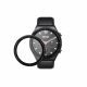 2 db Kwmobile védőfólia készlet Xiaomi Watch S1, átlátszó/fekete, polimer, KWM000024WU001C