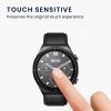 2 db Kwmobile védőfólia készlet Xiaomi Watch S1, átlátszó/fekete, polimer, KWM000024WU001C