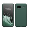 Kwmobile tok Google Pixel 7a telefonhoz, zöld, szilikon, KWM000019YE024C