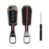 Kwmobile autós kulcstartó Peugeot/Citroen 3 gomboshoz - Smart Key, többszínű, horganyzott, KWM000024XK001C