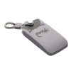 Kwmobile autókulcs fedél Renault 4 gombokhoz - Smart Key, szürke/fekete, ökológiai bőr, KWM000008UA043C