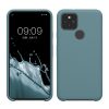 Kwmobile tok Google Pixel 5 telefonhoz, sötétzöld, szilikon, KWM0000122K031C