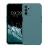 Kwmobile tok OPPO A16/A16s/A54s, sötétzöld, szilikon, KWM0000157V019C