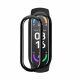 2 db Kwmobile védőfólia készlet Xiaomi Mi Band 6 telefonhoz, átlátszó/fekete, polimer, KWM000024WR001C