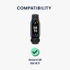 2 db Kwmobile védőfólia készlet Xiaomi Mi Band 8 telefonhoz, átlátszó/fekete, polimer, KWM000024XX001C