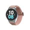 Kwmobile szíj Samsung Galaxy Watch 5/Galaxy Watch 5 Pro/Galaxy Watch 4 készülékhez, világos rózsaszín, nylon, KWM000024XZ002C